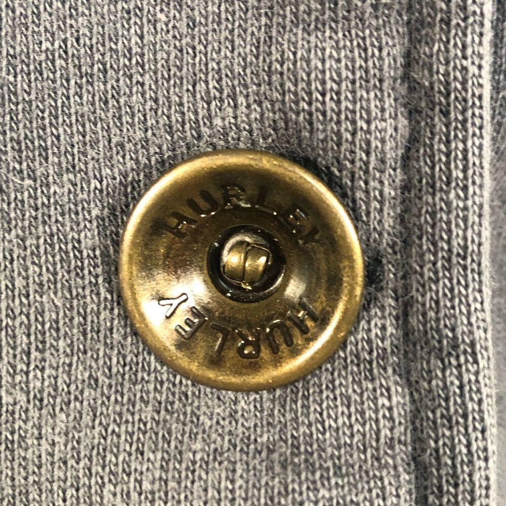 Hurley Sweatshirt Shacket Size Small, Dusty Blue Gray - Picture 5 of 11